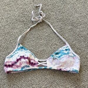 Tie-Dye Bikini Top